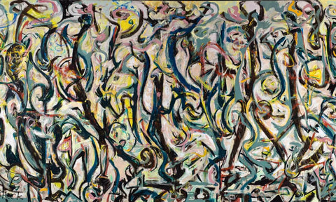 Mural - Large Art Prints by Jackson Pollock