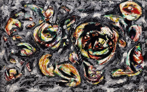 Ocean Greyness - Large Art Prints by Jackson Pollock