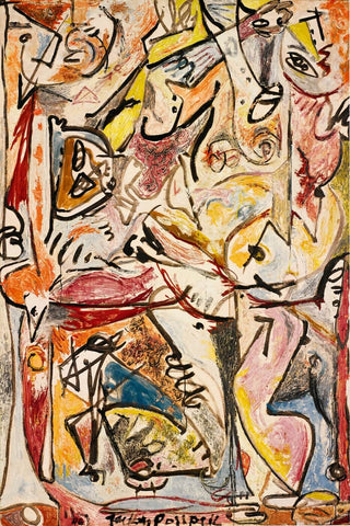The Blue Uncon - Jackson Pollock by Jackson Pollock