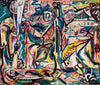 Jackson Pollock - V - Canvas Prints