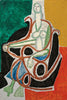 Jacqueline On A Rocking Chair - Picasso Painting - Large Art Prints