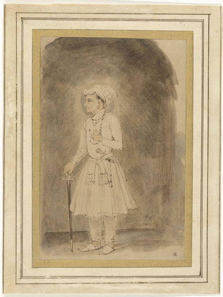 Jahangir - Mughal Emperor - Rembrandt van Rijn - Framed Prints