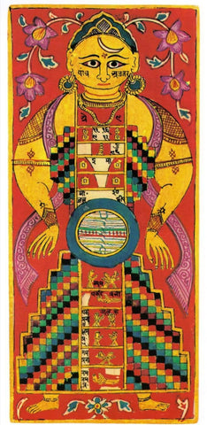 Jain Cosmography - Art Prints