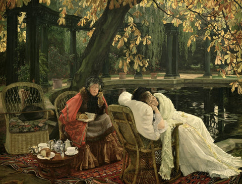 A Convalescent, c.1876 - Large Art Prints by James Tissot