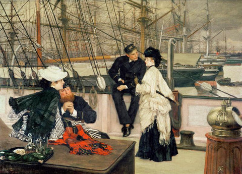 The Captain And The Mate by James Tissot