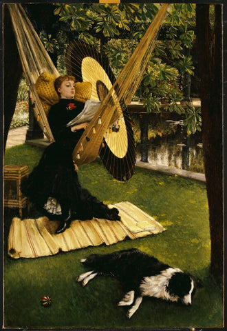 The Hammock - Posters by James Tissot