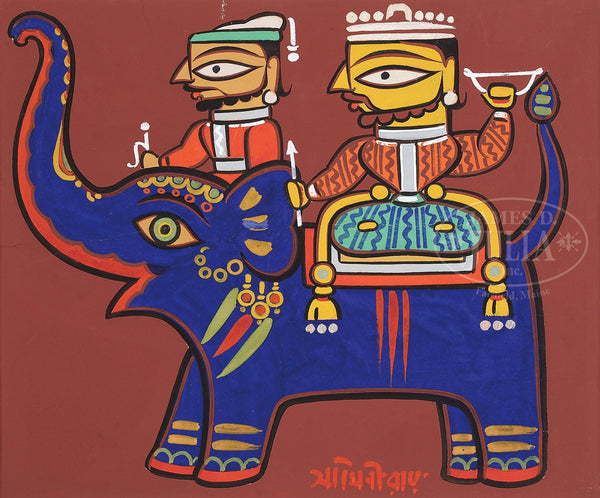 Jamini Roy - 4 - Canvas Prints