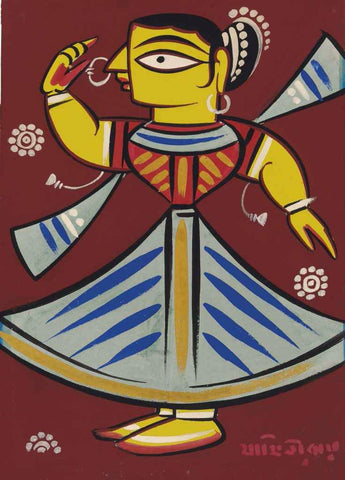 Dancer -II by Jamini Roy