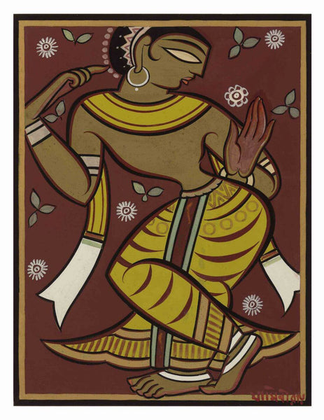Jamini Roy - Gopini - Art Prints