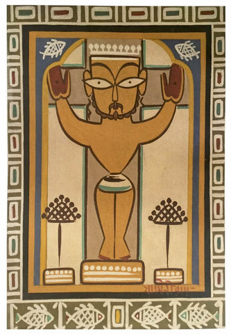 Jesus Christ by Jamini Roy