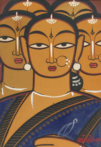 Untitled - Posters by Jamini Roy