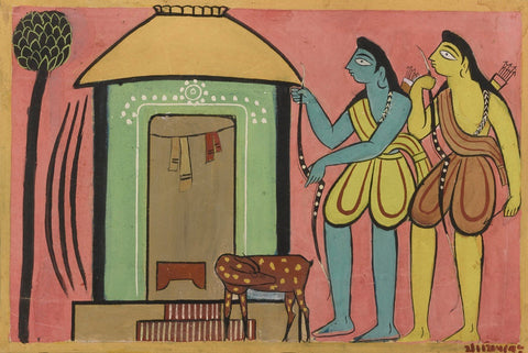 Ram And Lakshman - Canvas Prints