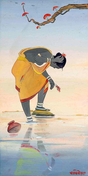 Santhal Girl - Art Prints