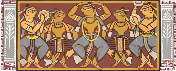 Jamini Roy - Collage - Framed Prints