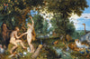 The Garden of Eden with the Fall of Man - Canvas Prints