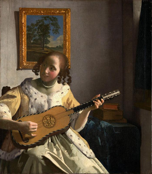The Guitar Player - Framed Prints