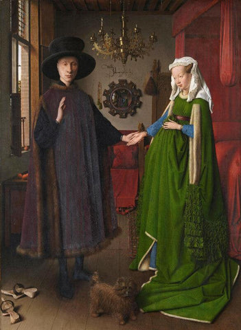 The Arnolfini Portrait - Large Art Prints by Jan van Eyck