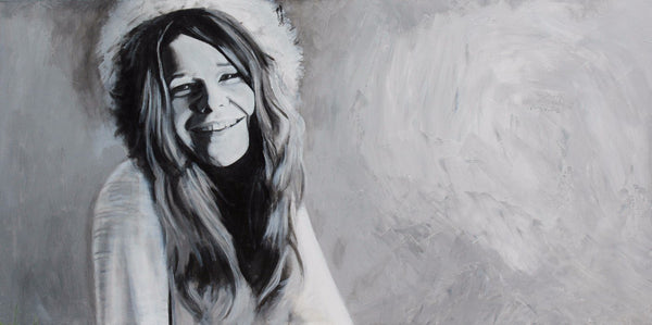 Tallenge Music Collection - Music Poster - Janis Joplin - Large Art Prints