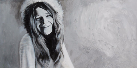 Tallenge Music Collection - Music Poster - Janis Joplin - Life Size Posters