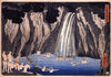 Pilgrims In The Waterfall - Canvas Prints