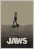 Jaws - Steven Spielberg - Hollywood Movie Art Poster 6 - Framed Prints