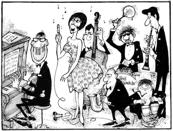 Jazz Band In Bombay - Posters