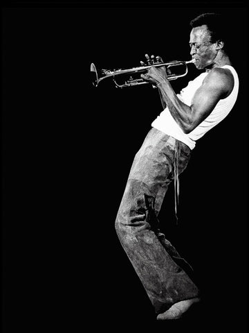 Jazz Legends - Miles Davis - Tallenge Music Collection - Life Size Posters by Stephen Marks