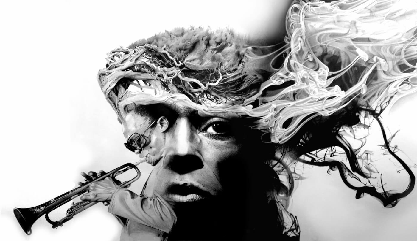 Jazz Legends - Miles Davis Art - Tallenge Music Collection