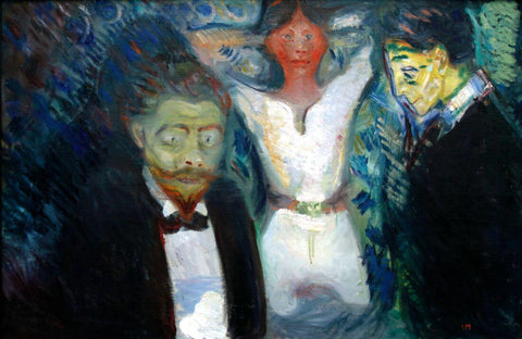 Jealousy – Edvard Munch Painting by Edvard Munch
