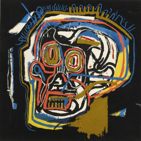 Head – Jean-Michel Basquiat - Neo Expressionist Painting by Jean-Michel Basquiat