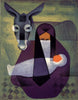 Jesus And Mary - Louis Toffoli - Contemporary Art Painting - Canvas Prints
