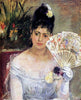 At The Ball (Jeune Fille au Bal) - Berthe Morisot - Posters