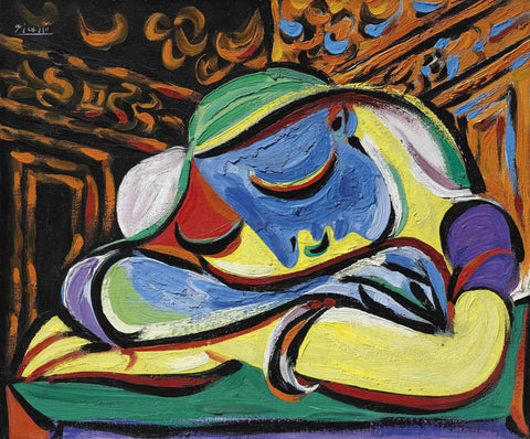 Jeune Fille Endormie (Marie-Thérèse Walter) - Pablo Picasso by  Pablo Picasso