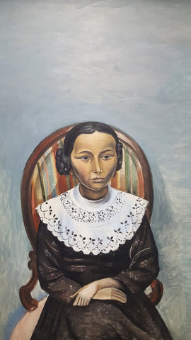 Jeune Fille en noir - Art Prints