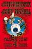 Jimi Hendrix And John Mayall - Fillmore Auditorium 1968  - Vintage Rock Concert Psychedelic Poster - Framed Prints