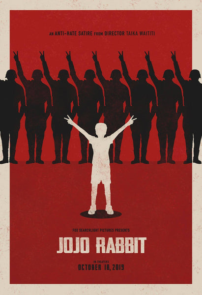 JoJo Rabbit - Taika Watiti - Oscar 2019 - Hollywood War Satire Comedy Movie Graphic Poster - Framed Prints