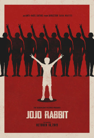 JoJo Rabbit - Taika Watiti - Oscar 2019 - Hollywood War Satire Comedy Movie Graphic Poster by Kaiden Thompson