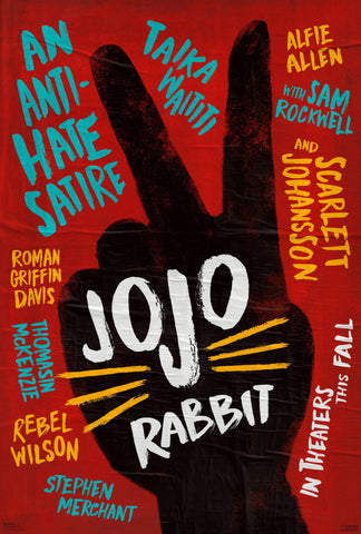 JoJo Rabbit - Taika Watiti - Oscar 2019 - Hollywood War Satire Comedy Movie Poster by Kaiden Thompson