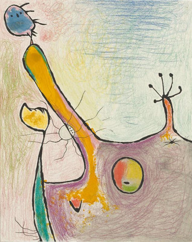 Donna - Life Size Posters by Joan Miró