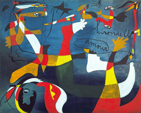 Joan Miró - Hirondelle Amour by Joan Miró