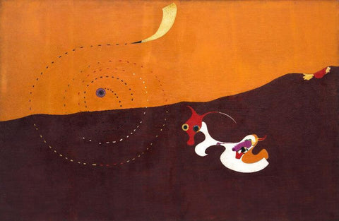Landscape (The Hare) - Paysage [Le lièvre] - Framed Prints by Joan Miro