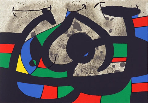 Joan Miró - Le corde della chitarra - Large Art Prints by Joan Miró