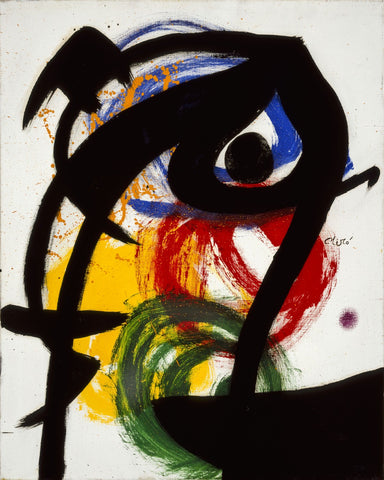 Joan Miró - Personaggio, uccello II, 1973 by Joan Miró