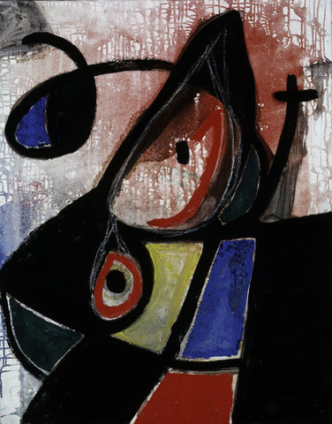 Untitled - (Painting) by Joan Miro by Joan Miro
