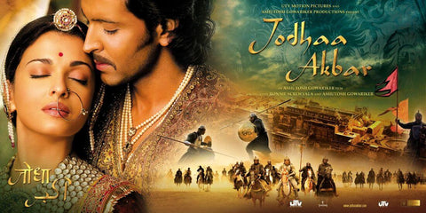 Jodhaa Akbar - Bollywood Hindi Movie Poster by Tallenge Store