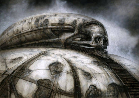 Jodowrosky's Dune - H R Giger - Concept Art Poster - 1 - Art Prints