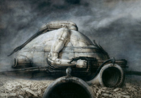 Jodowroskys Dune - H R Giger - Concept Art Poster - 3 by H R Giger Artworks