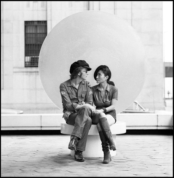 John Lennon And Yoko Ono - Imagine Poster - Canvas Prints