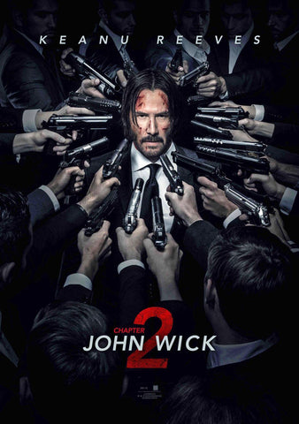 John Wick - Keanu Reeves - Hollywood English Action Movie Poster - 1 - Posters