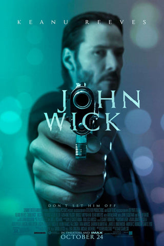 John Wick - Keanu Reeves - Hollywood English Action Movie Poster - 2 - Canvas Prints